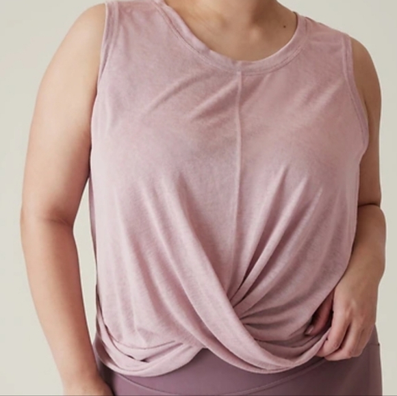 Athleta women's Breezy Twist Tank  size L - Picture 9 of 9